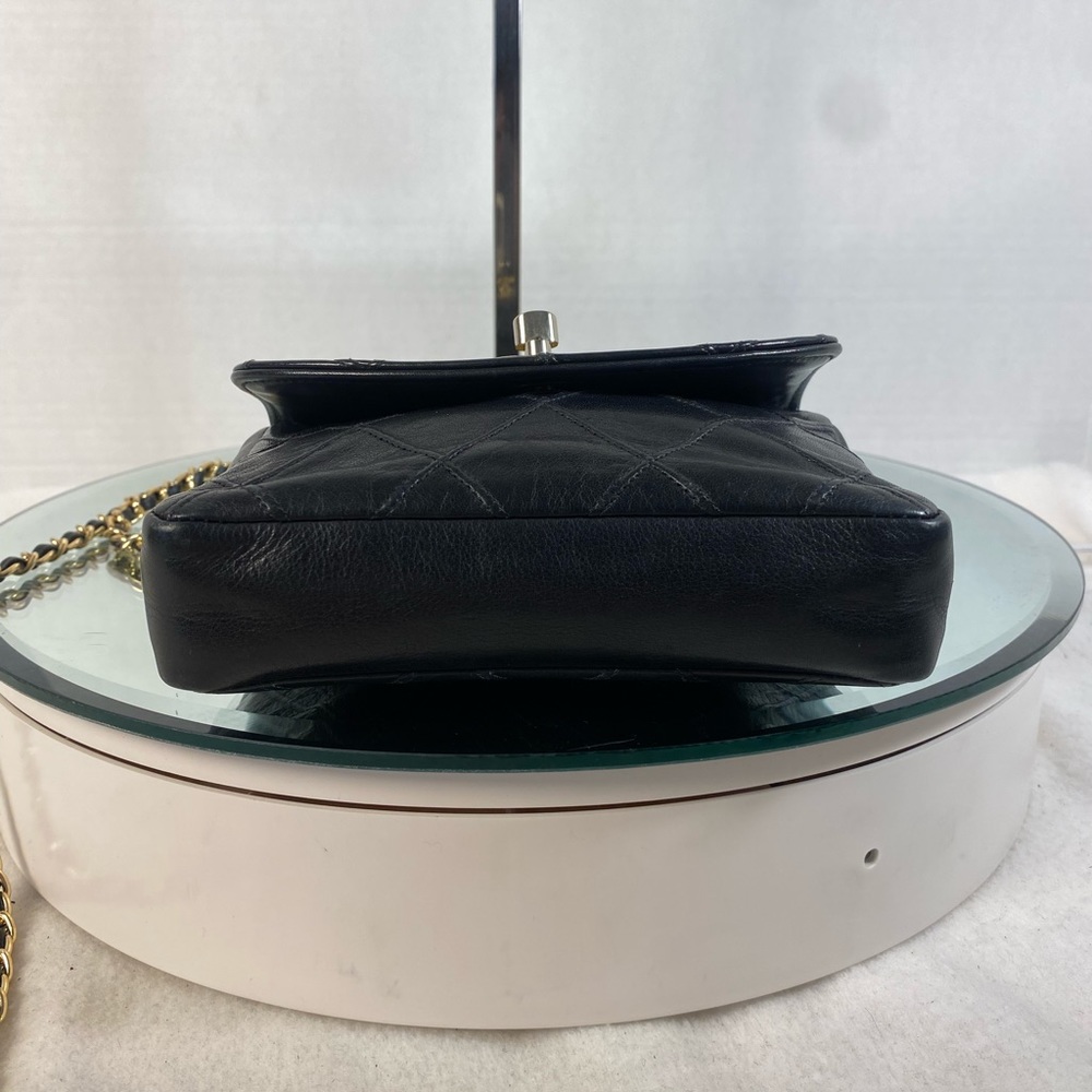 🔥CHANEL CC Lambskin Waistbag/ Crossbody Body Bag Black - Picture 5 of 13